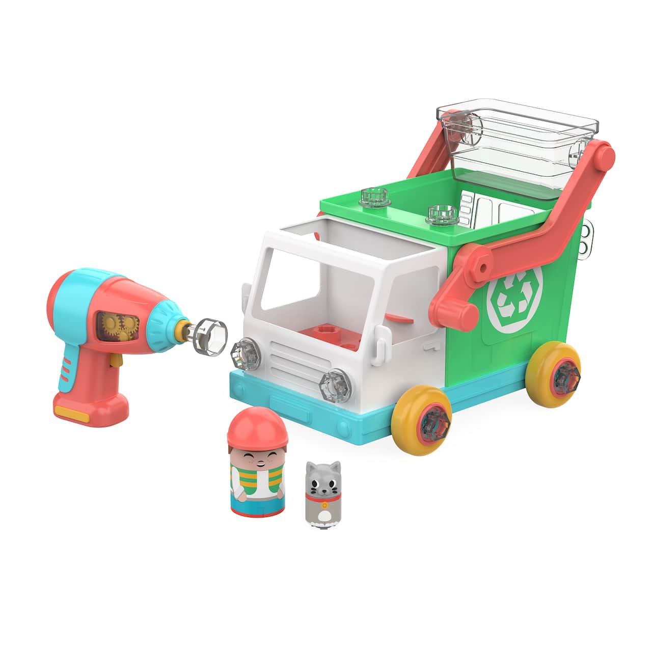 Educational Insights Design & Drill Bolt Buddies Pick-it-Up Truck